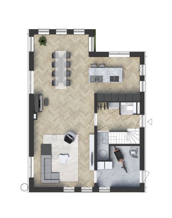 Herbertslaan 1, Leidschendam plattegrond-