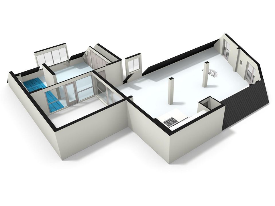 Prinsengracht 278 + 7PP, Amsterdam plattegrond-