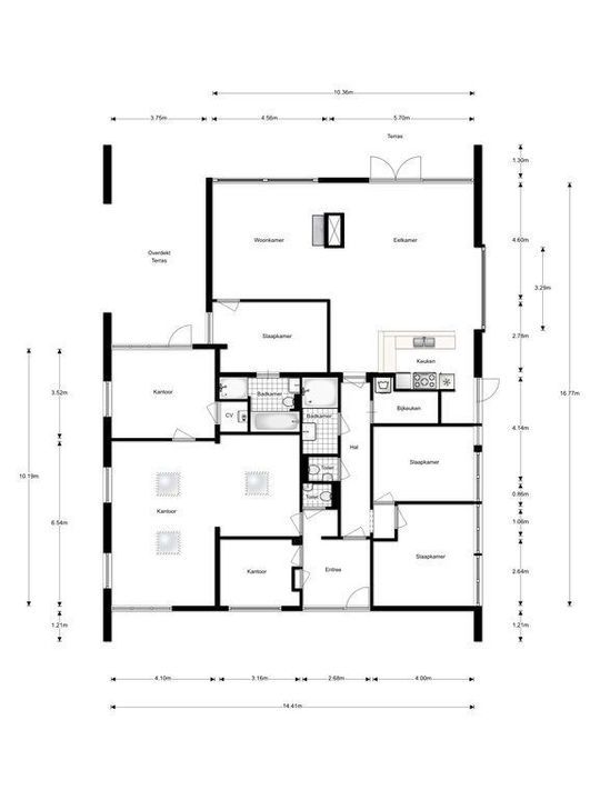 Europaboulevard 57, Amsterdam plattegrond-
