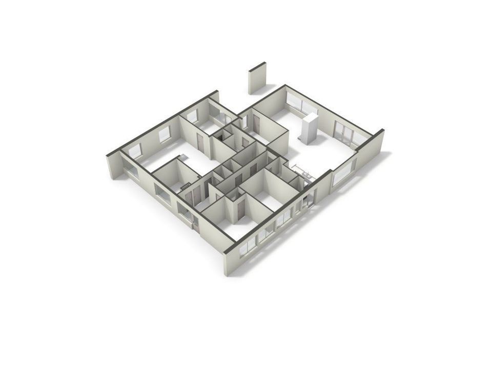 Europaboulevard 57, Amsterdam plattegrond-