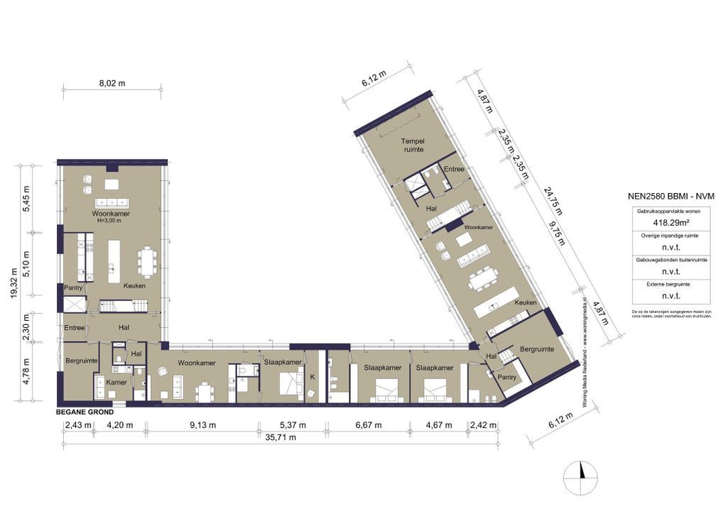 Europaboulevard 57, Amsterdam plattegrond-