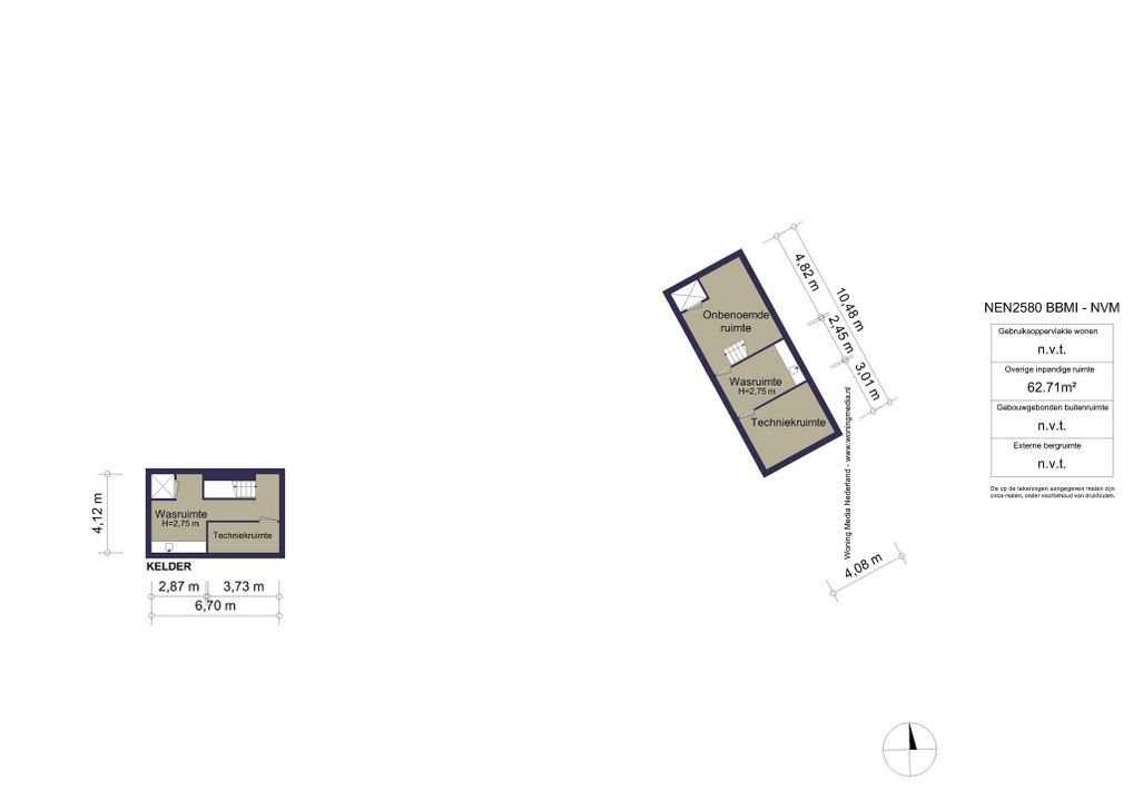 Europaboulevard 57, Amsterdam plattegrond-