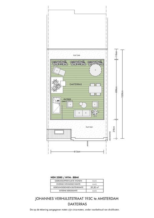 Johannes Verhulststraat 193 3, Amsterdam plattegrond-