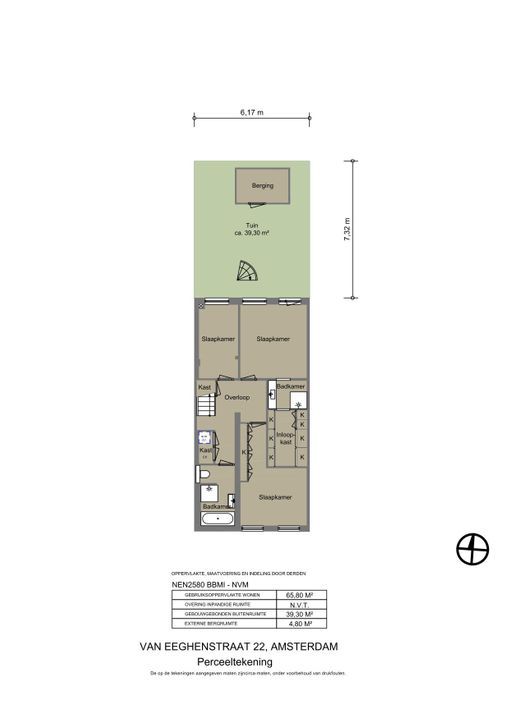 Van Eeghenstraat 22 H, Amsterdam plattegrond-