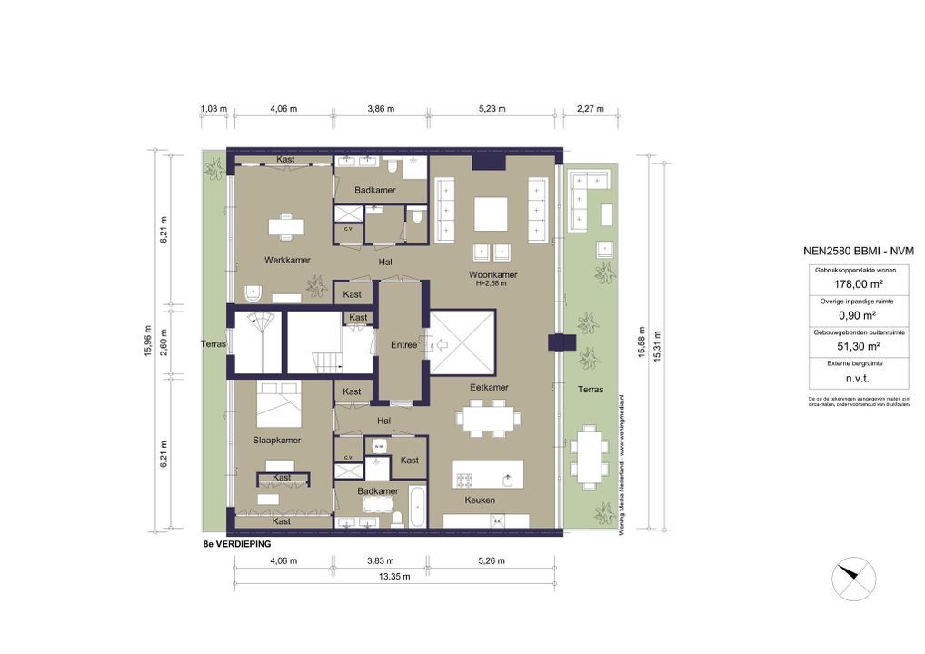 Haparandaweg 706, Amsterdam plattegrond-