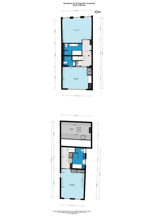 Herengracht 317, Amsterdam plattegrond-
