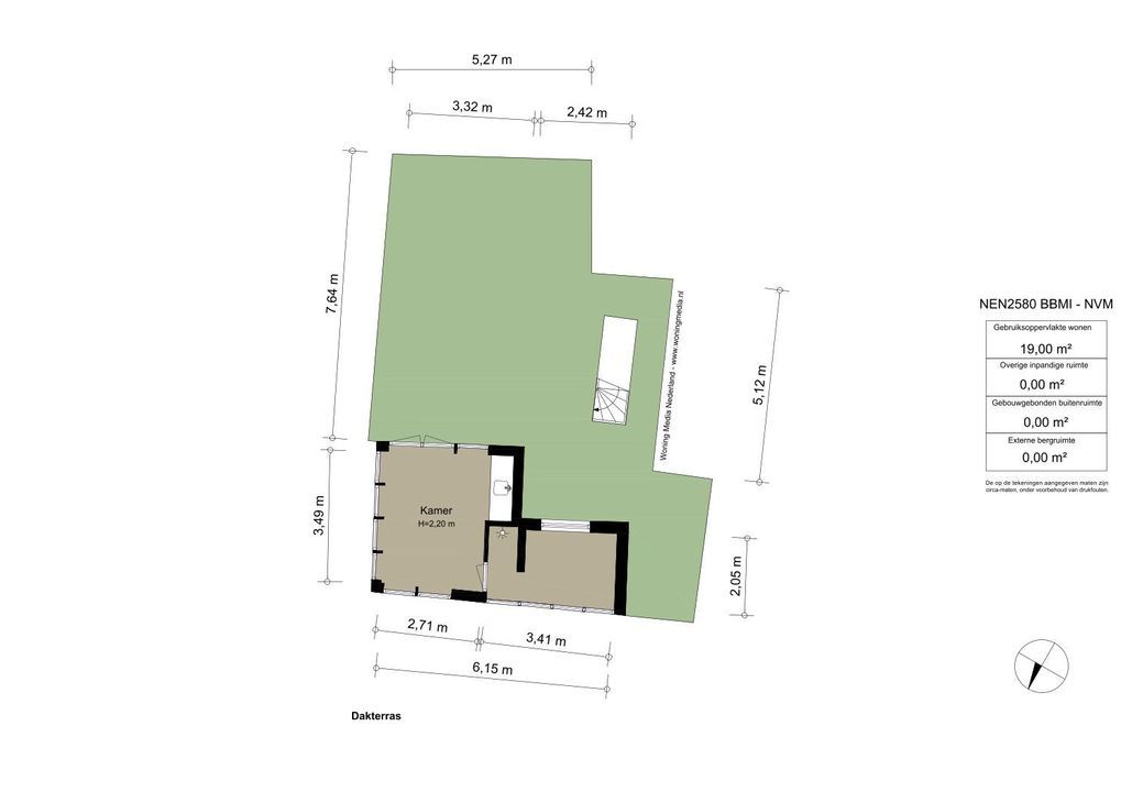 Van Eeghenstraat 206, Amsterdam plattegrond-