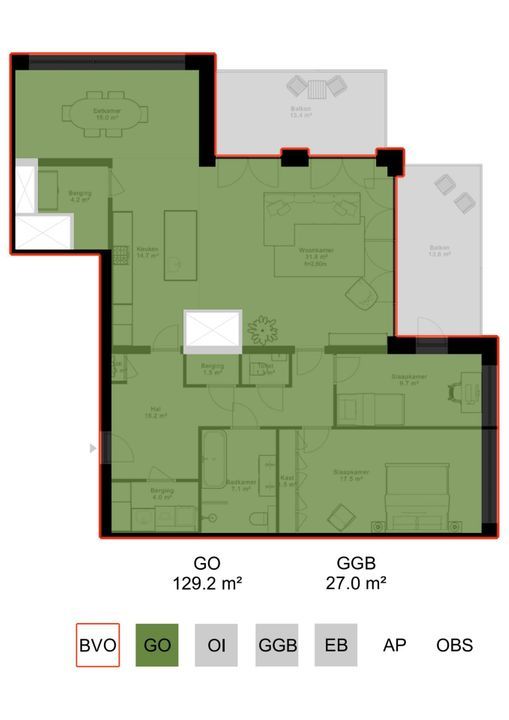 Cruquiusweg 107 C, Amsterdam plattegrond-