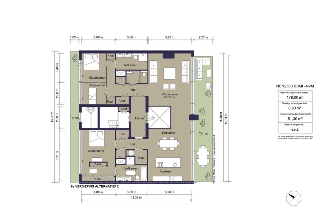 Haparandaweg 706, Amsterdam plattegrond-