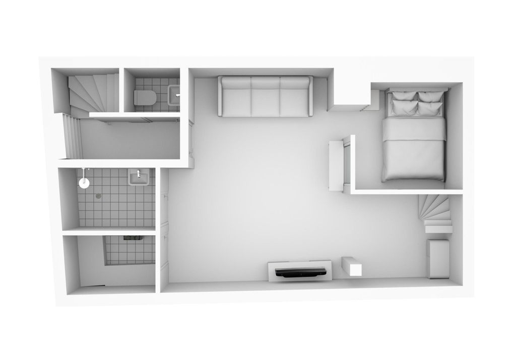 Langestraat 26 1, Amsterdam plattegrond-