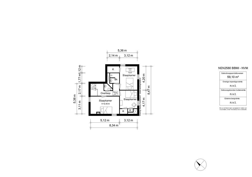 Nienhuis Ruijskade 1, Muiderberg plattegrond-