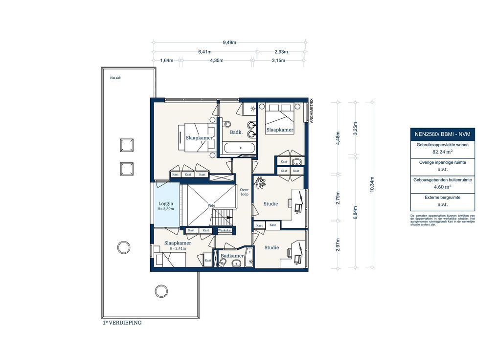 Herinkhave 17, Amsterdam plattegrond-