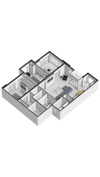 Gaasterlandstraat 228, Amsterdam plattegrond-
