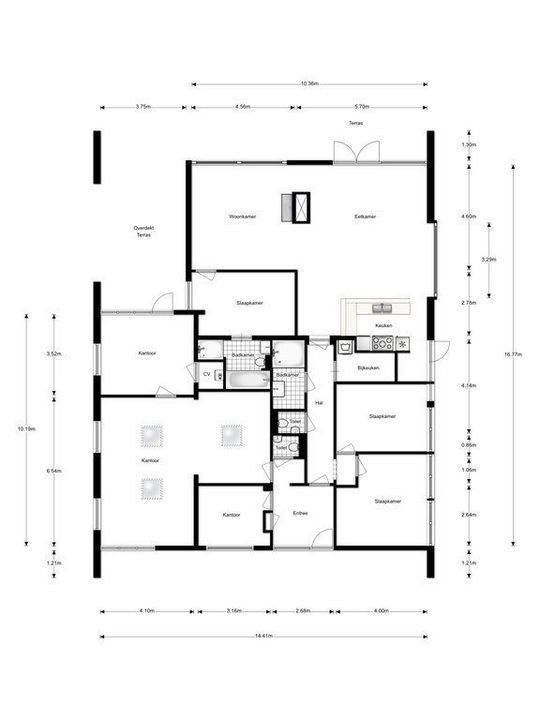 Europaboulevard 57, Amsterdam plattegrond-
