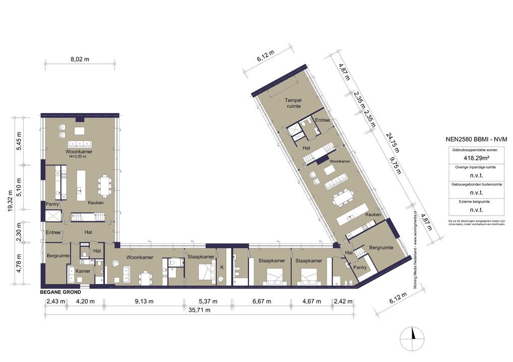 Europaboulevard 57, Amsterdam plattegrond-