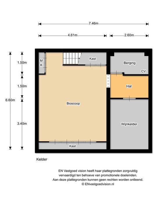 Bachstraat 11, Amsterdam plattegrond-