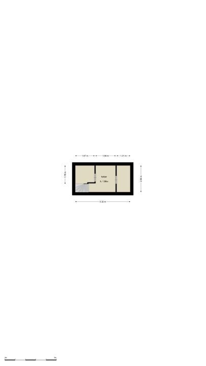 De Cuserstraat 5, Amsterdam plattegrond-