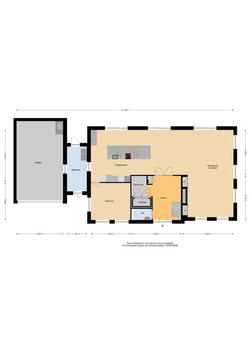 Larense Laan 16, Zwaanshoek plattegrond-