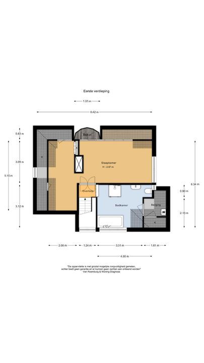 Teding van Berkhoutlaan 45, Aerdenhout plattegrond-