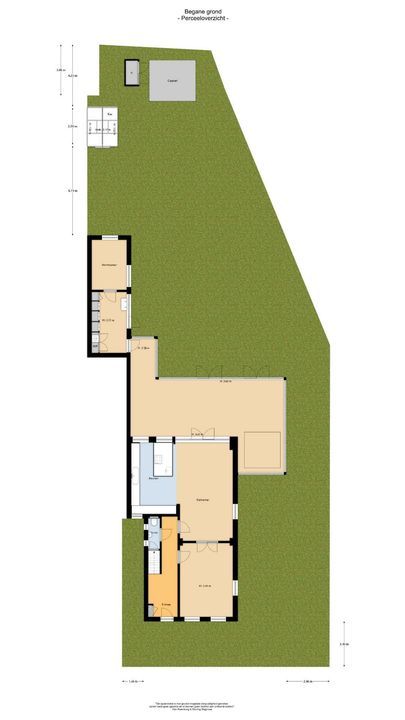 Oude Prinsweg 19, Bergen (nh) plattegrond-