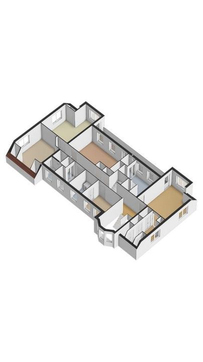 Zwarteweg 4, Aerdenhout plattegrond-