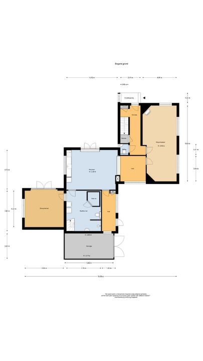 Zwarteweg 7, Aerdenhout plattegrond-