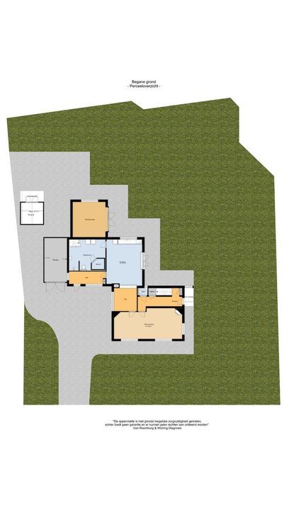 Zwarteweg 7, Aerdenhout plattegrond-