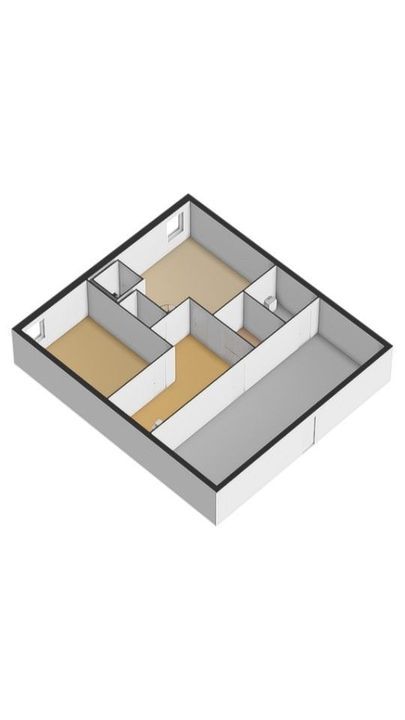 Waterstaete 2, Zwaanshoek plattegrond-