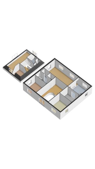 Waterstaete 2, Zwaanshoek plattegrond-