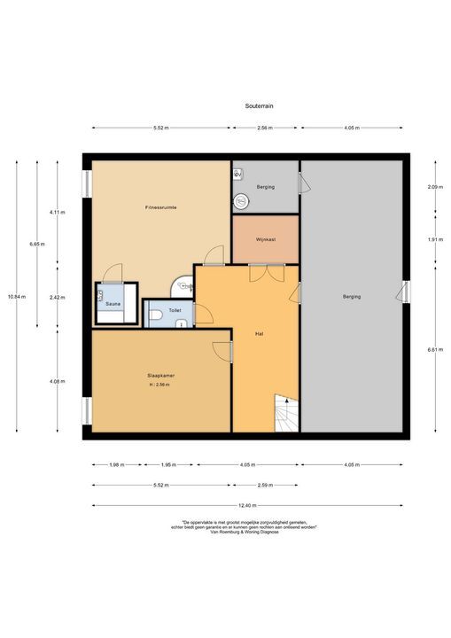 Waterstaete 2, Zwaanshoek plattegrond-