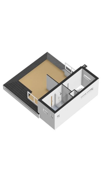 Kleine Sparrenlaan 1, Bennebroek plattegrond-