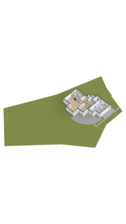 Kleine Sparrenlaan 1, Bennebroek plattegrond-