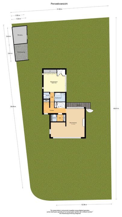 Zandvoortselaan 210, Bentveld plattegrond-