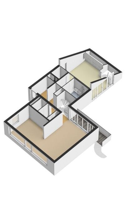 Zandvoortselaan 210, Bentveld plattegrond-