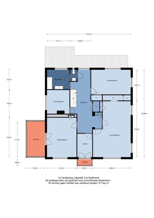 Haardijk 3, Zoelmond plattegrond-