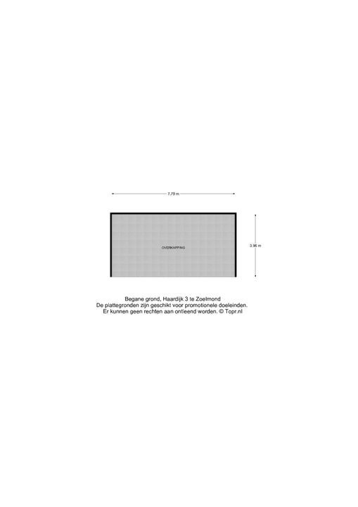 Haardijk 3, Zoelmond plattegrond-