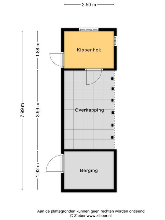 Stenendijk 8, Beerzerveld plattegrond-