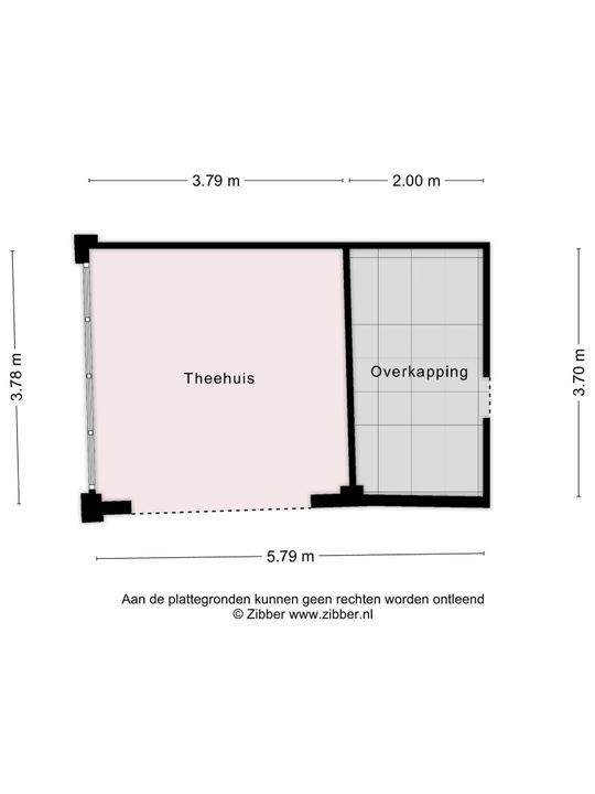 Stenendijk 8, Beerzerveld plattegrond-