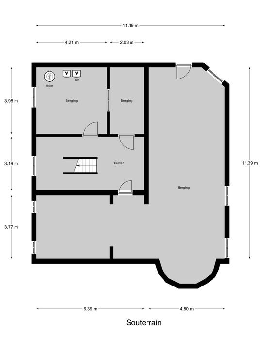 van Heemstraweg 58, Beuningen Gld plattegrond-