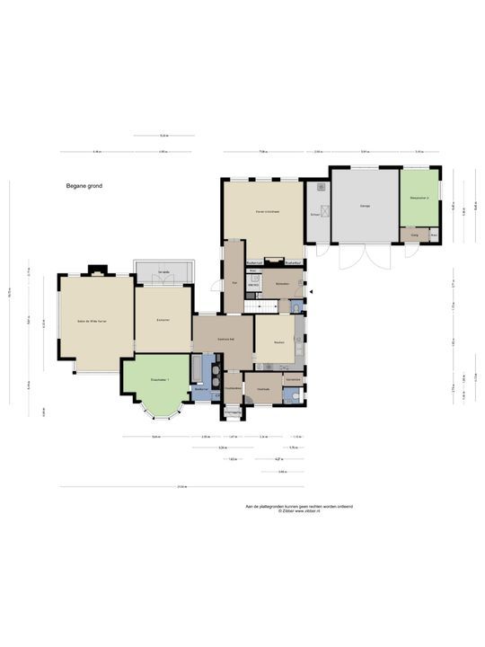 Stenendijk 8, Beerzerveld plattegrond-