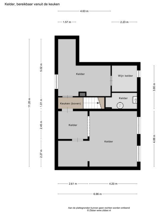 Stenendijk 8, Beerzerveld plattegrond-