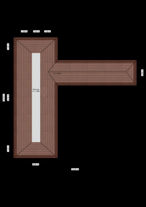 Falkenburgerf 1, Ommen plattegrond-