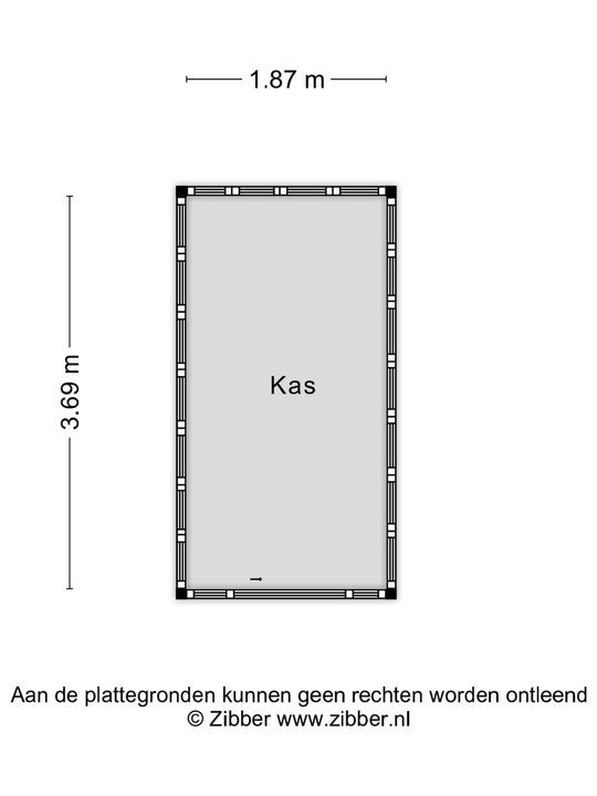 Rijksweg 11 b, Ambt Delden plattegrond-