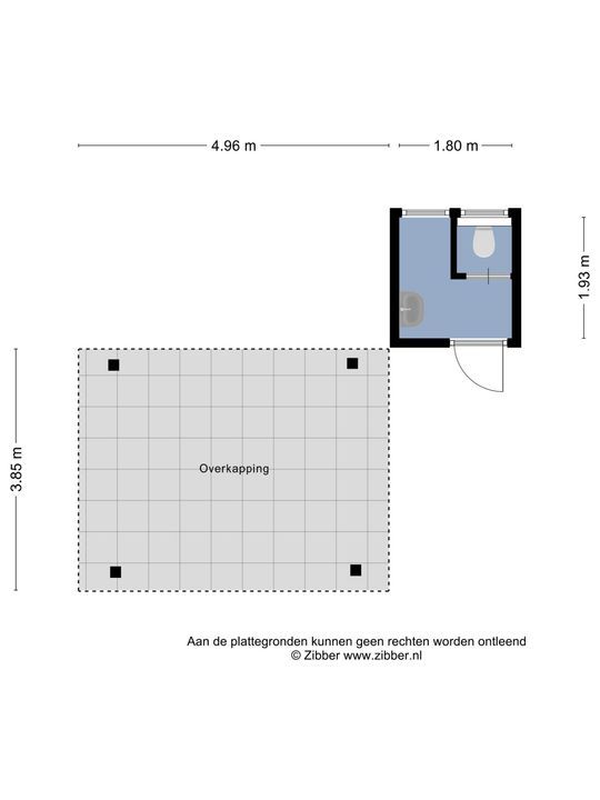 H.W. Iordensweg 91, Wilp plattegrond-