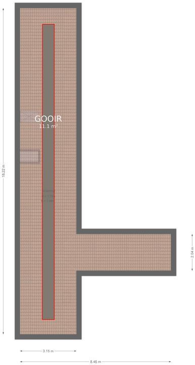 Strootsweg 390, Enschede plattegrond-