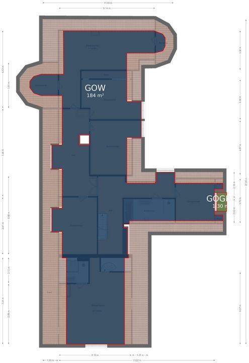Strootsweg 390, Enschede plattegrond-