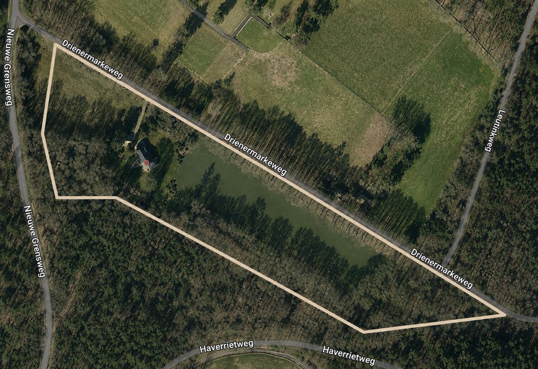 Drienermarkeweg 25, Enschede plattegrond-