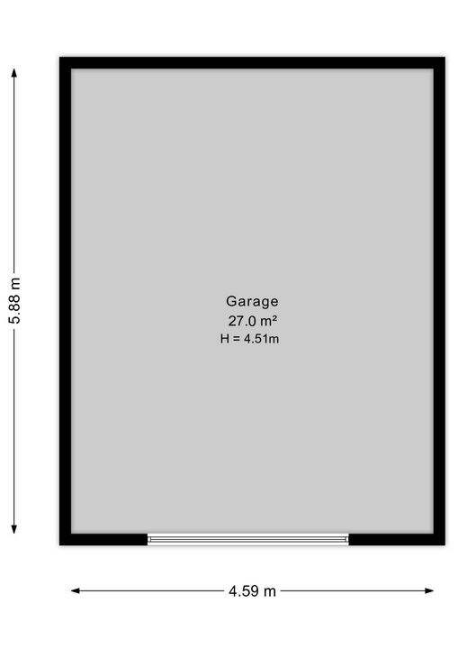 Jan Dommer van Poldersveldtweg 4, Ubbergen plattegrond-