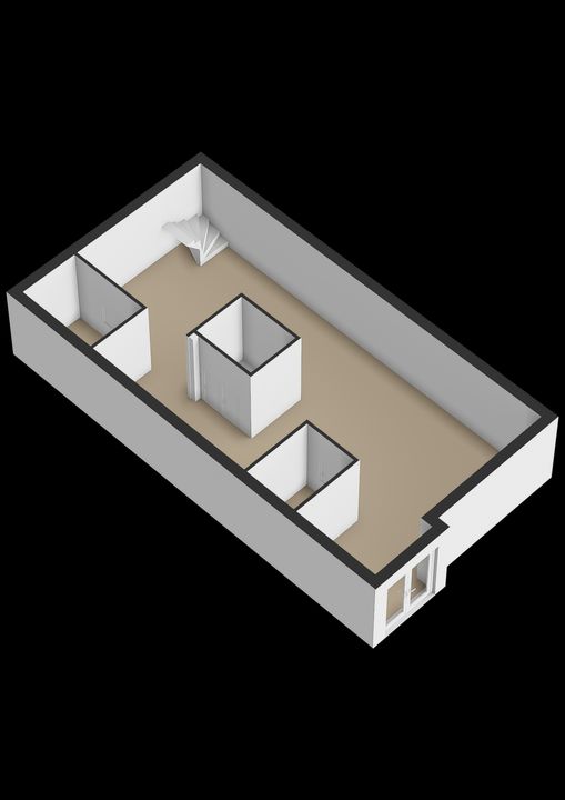 Dorpstraat 129, Beekbergen plattegrond-