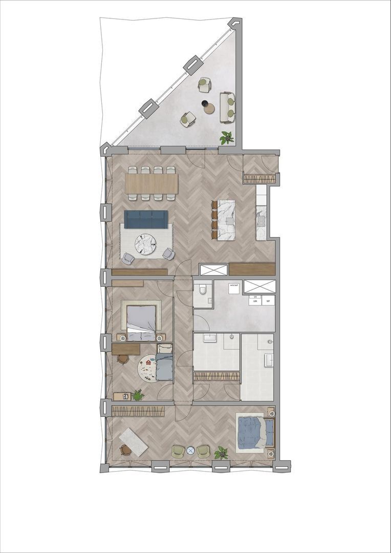 Penthouse 101, Delft foto-6